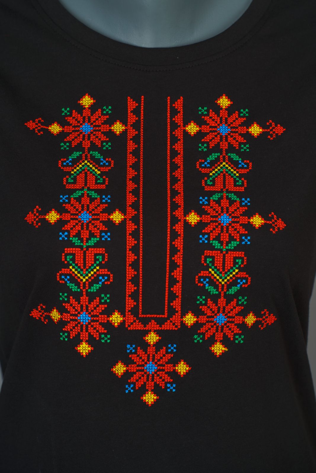 ръкав. Размери на бродерията -