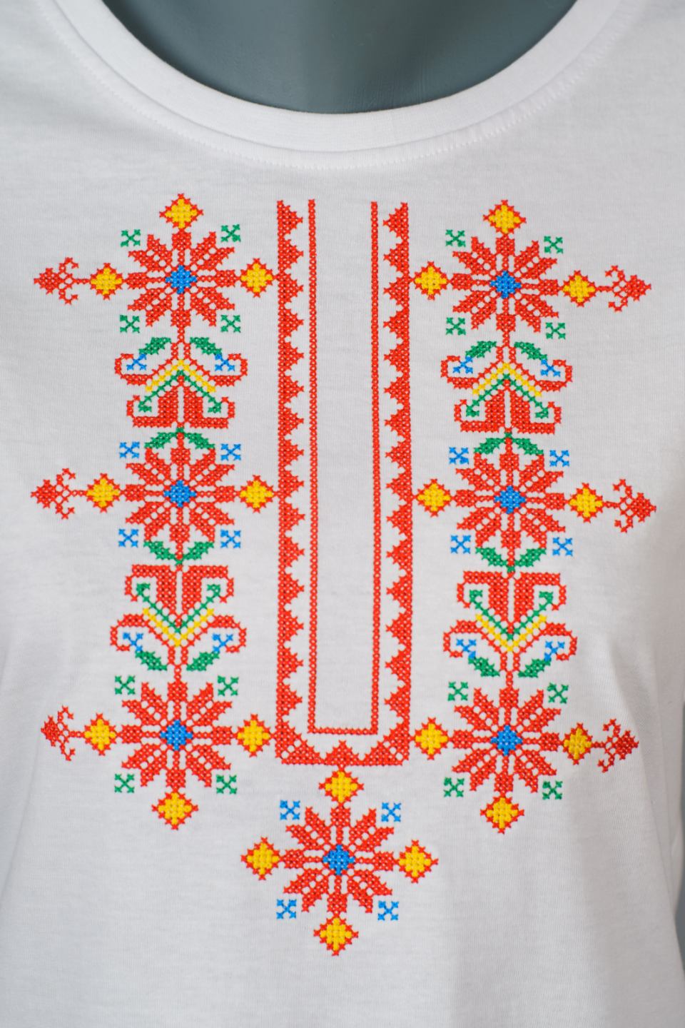 ръкав. Размери на бродерията -